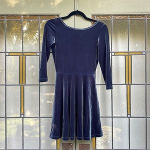 American Apparel velvet dress